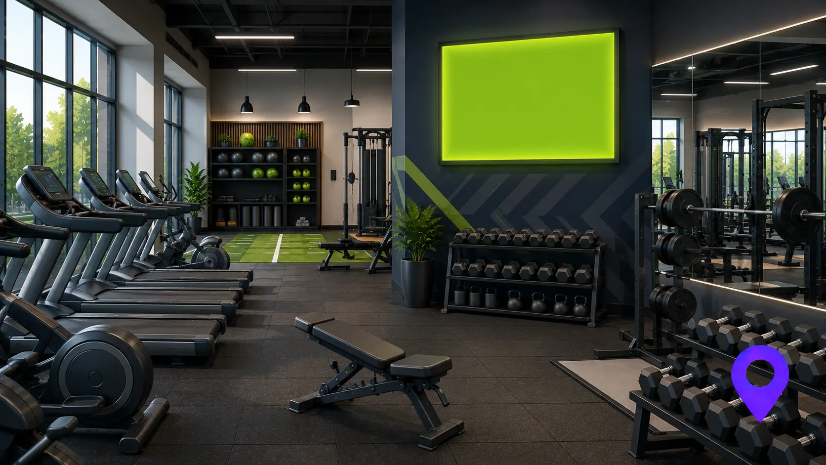 Gym advertising opportunity