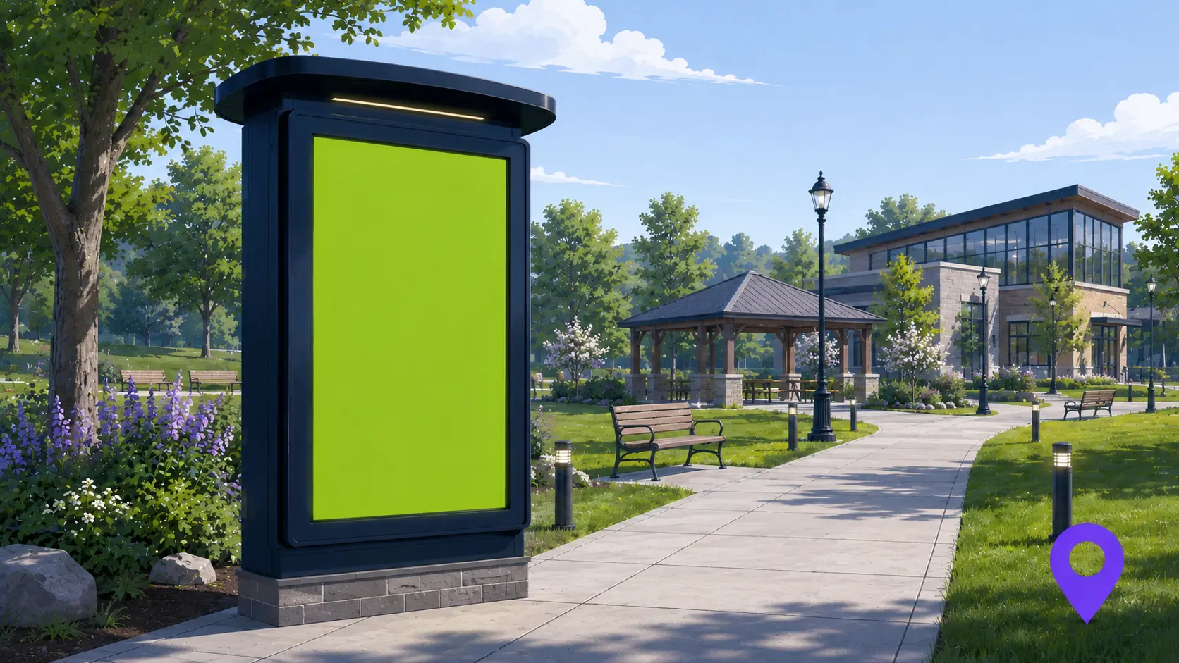 Public park sponsorship opportunity