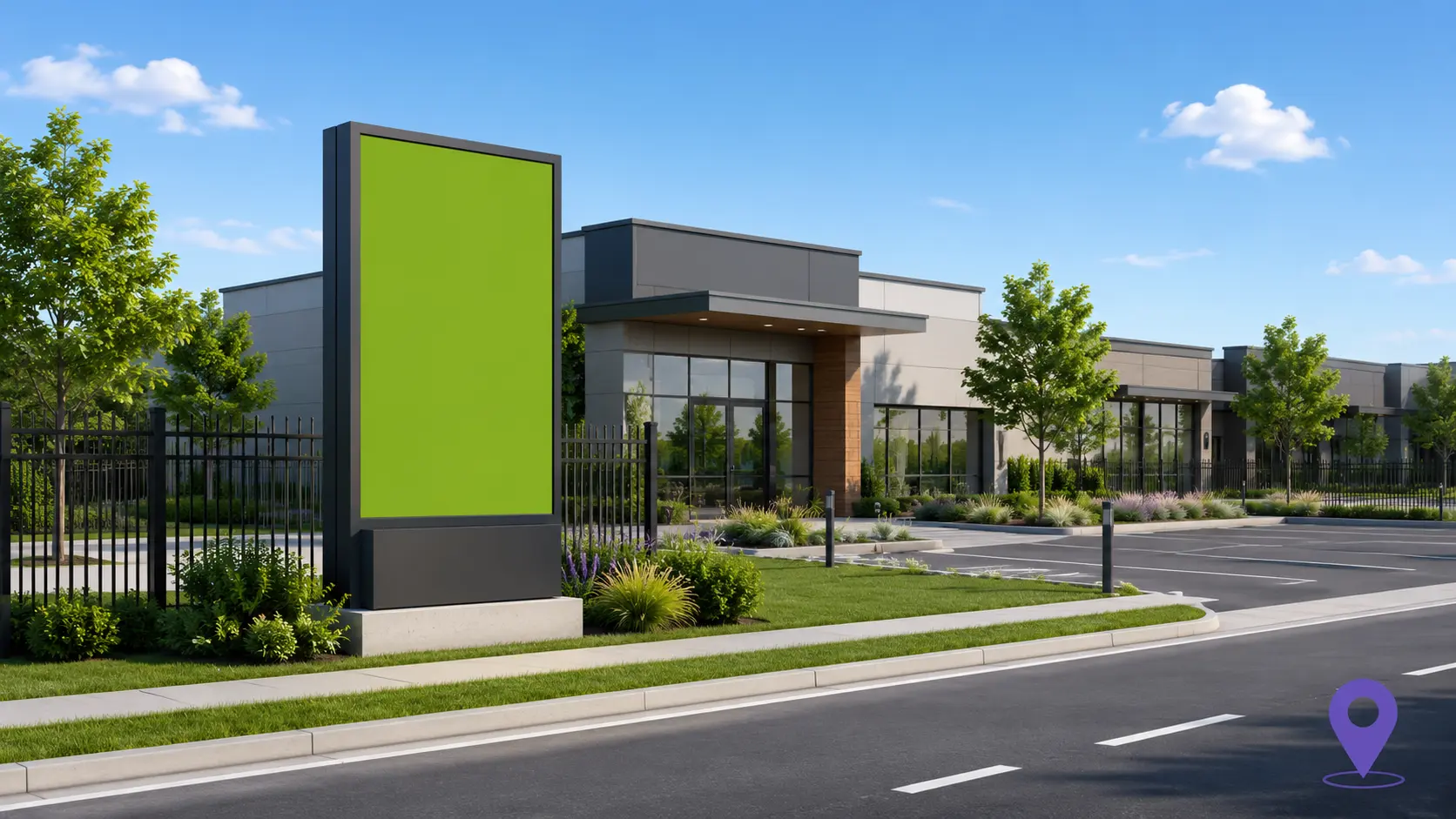 Outdoor property advertising opportunity