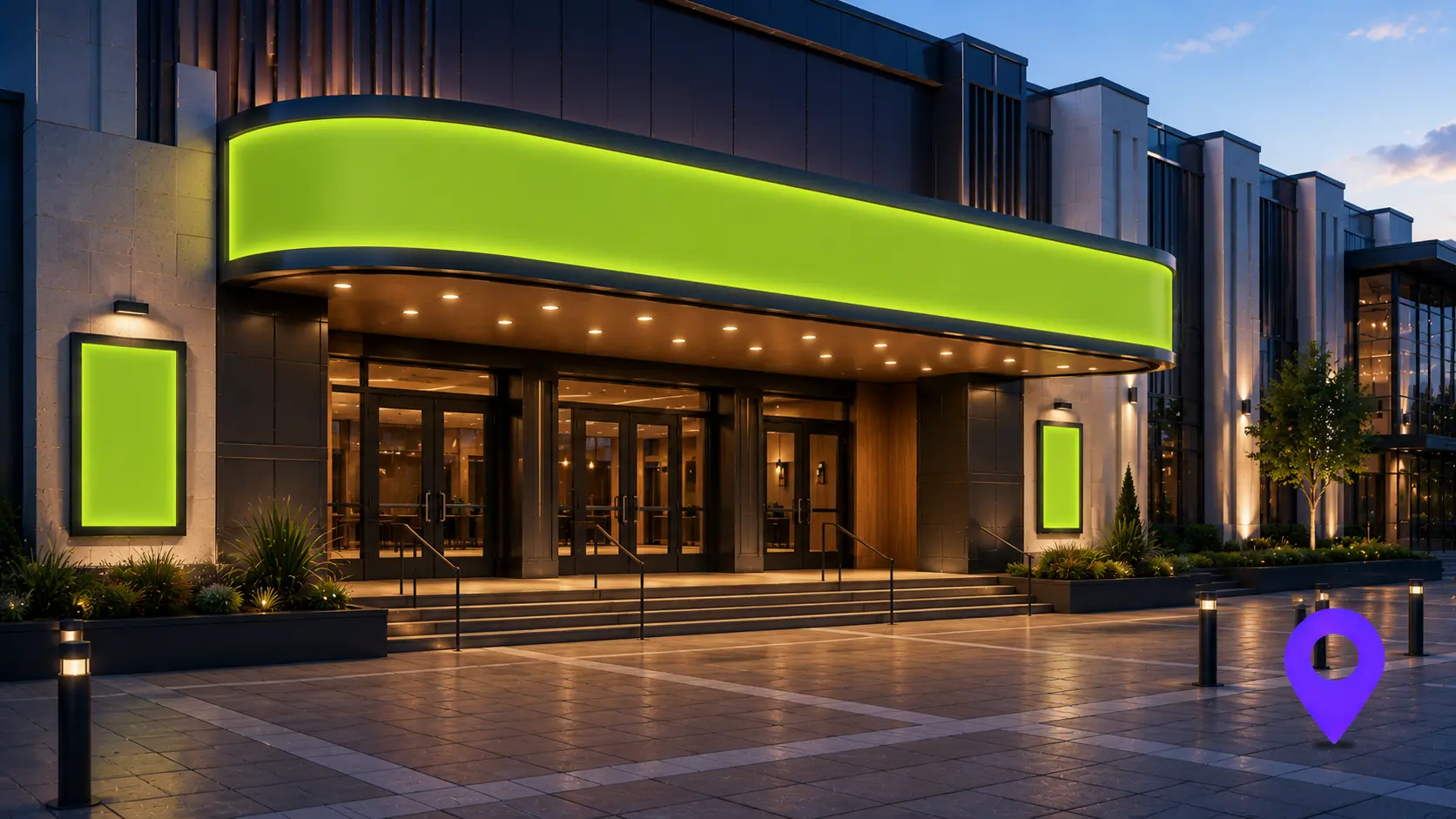 Venue sponsorship opportunity